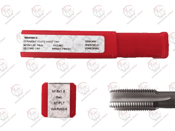 خرید قلاویز ماشینی مستقیم اوزبورن انگلیس سایز M16x1.5