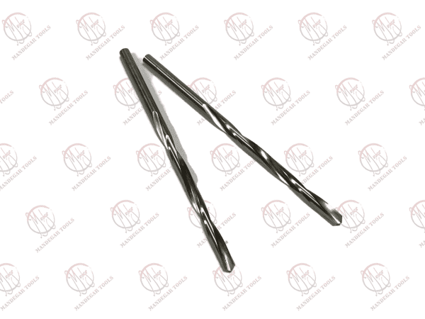Titex Plus drill bit 6.2mm HSS DIN 340 Typ H with open flute design.