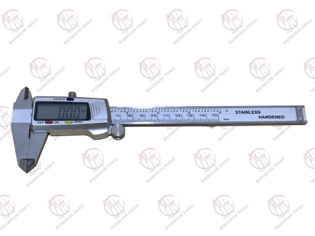 کولیس دیجیتال فلزی 15 سانتی‌متر برند HD با نمایشگر دیجیتال دقیق