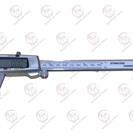 کولیس دیجیتال فلزی 15 سانتی‌متر برند HD با نمایشگر دیجیتال دقیق