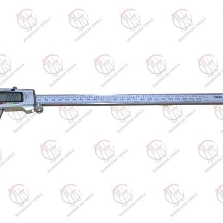 کولیس دیجیتال فلزی HD سایز 30 سانتی‌متر با صفحه دیجیتال بزرگ و بدنه مقاوم