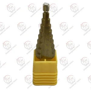 مته کاجی طلایی سایز 4 تا 20 میلیمتر HSS-E مناسب سوراخکاری فلز