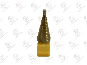 مته کاجی طلایی سایز 4 تا 25 میلی‌متر HSS-E مناسب سوراخ‌کاری فلز