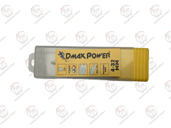مته کاجی طلایی سایز 4 تا 32 میلی‌متر HSS-E مناسب سوراخ‌کاری فلز