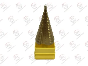 مته کاجی طلایی سایز 4 تا 42 میلی‌متر HSS-E مناسب سوراخ‌کاری فلز