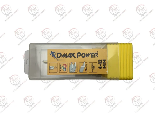 مته کاجی طلایی سایز 4 تا 42 میلی‌متر HSS-E مناسب سوراخ‌کاری فلز