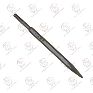 قلم تخریب چهار شیار T.A.M مدل تخت کوتاه کد 14x250 برای دریل‌های SDS Plus