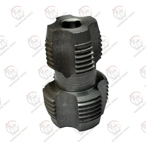 قلاویز دوطرفه PVC فولادی چینی همراه رابط آچار مخصوص لوله‌کشی پلاستیکی