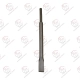 قلم تخریب چهار شیار T.A.M مدل تخت کوتاه کد 14x250x2.5 برای دریل‌های SDS Plus