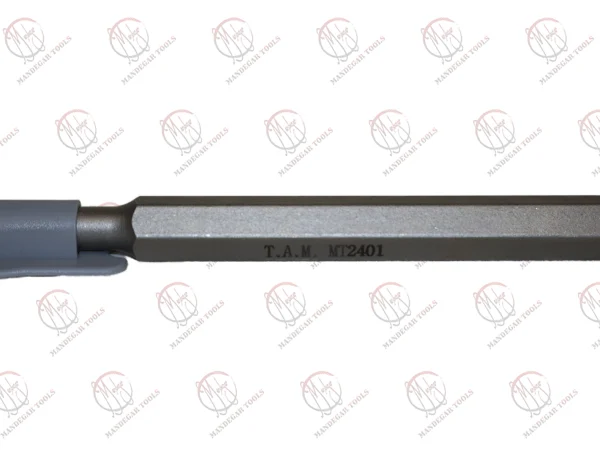 قلم تخریب چهار شیار T.A.M مدل پهن کوتاه کد 14x250x5 برای دریل‌های SDS Plus
