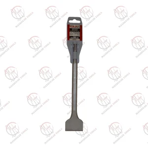 قلم تخریب چهار شیار T.A.M مدل پهن کوتاه کد 14x250x5 برای دریل‌های SDS Plus