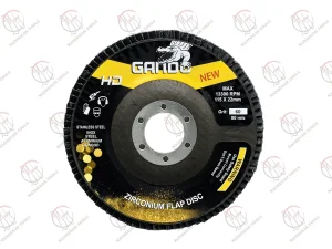 خرید سنباده فلاپ مینی 90 لایه P60 گاندو GANDO سایز 115 میلی‌متر