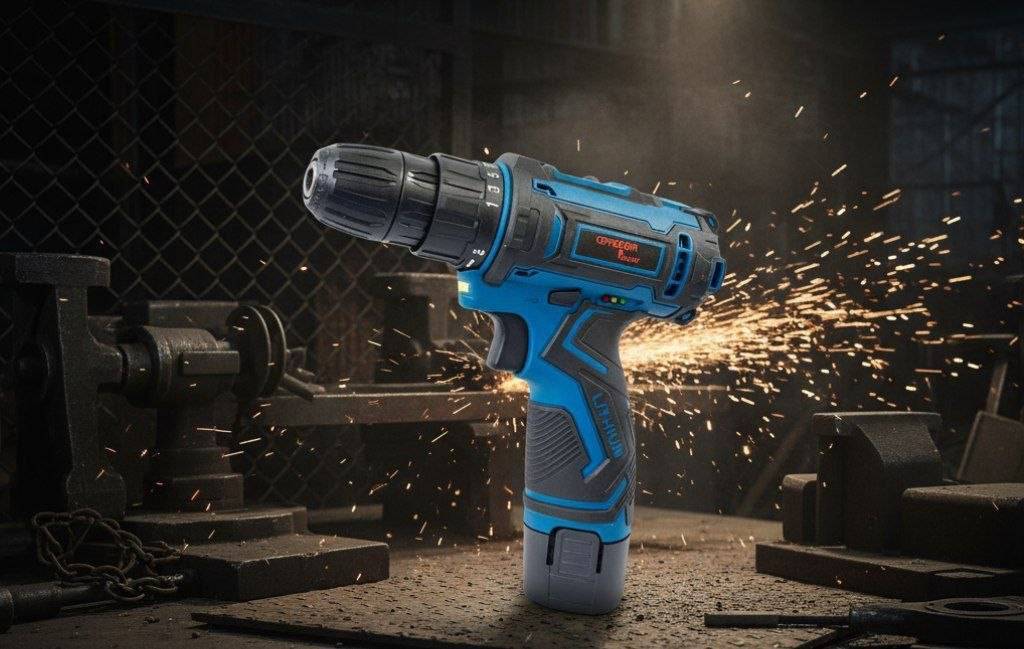 خرید دریل شارژی دو باتری 12 ولت با لوازم کامل آمازون