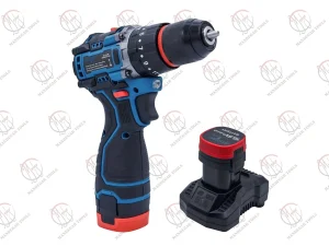 دریل شارژی 16.8 ولت براش‌لس آمازون دو باتری چکشی با کیف BMC